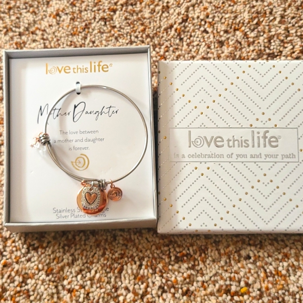Mother Daughter Bangle Bracelet